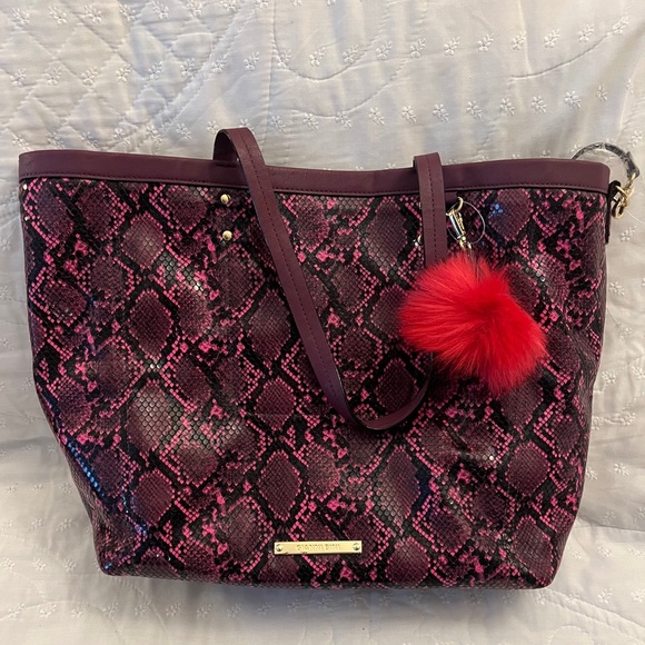 Gianni Bini snake print tote bag - Picture 2 of 8